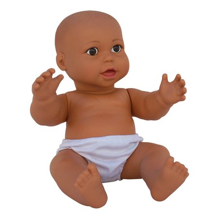 GET READY KIDS Vinyl Baby Doll, Hispanic 17.5in, Gender Neutral 854-GN